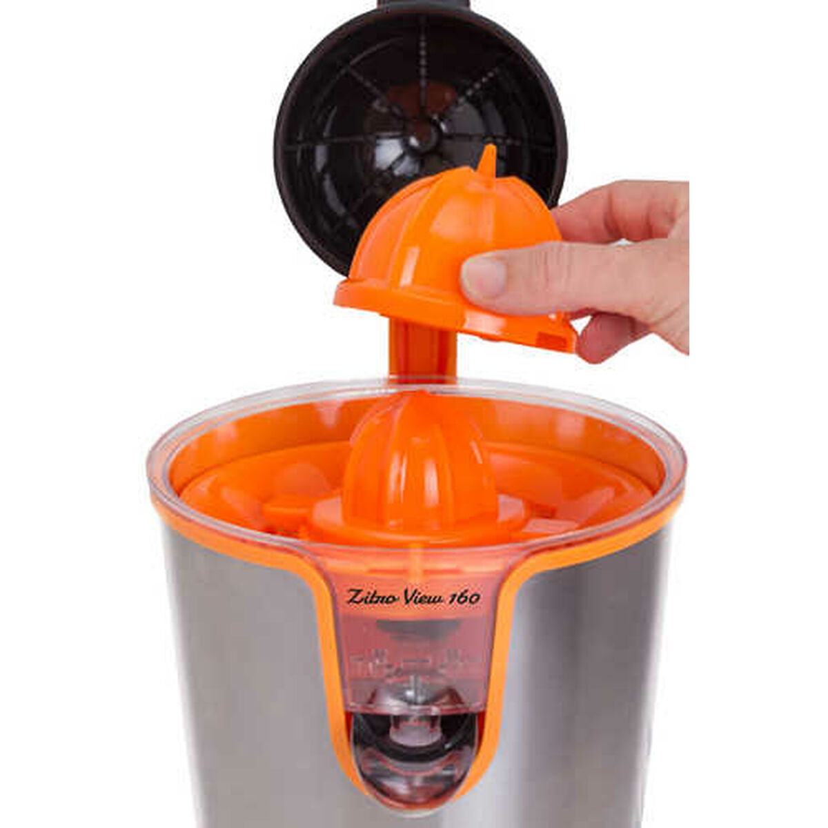 Elektrisk Juicepress Bepro Silvrig 160 W 350 ml